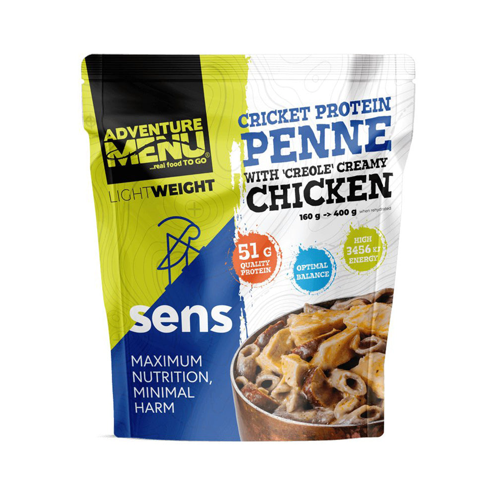 Sens & AdventureMenu Jídlo na cesty - Penne s Kreolským smetanovým kuřetem (160g)